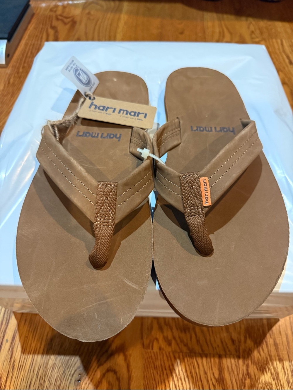 Hari Mari Men’s Tan Flip Flop Sandals